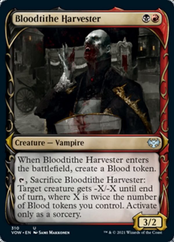 Bloodtithe Harvester (Showcase Fang Frame) [Innistrad: Crimson Vow] Fashion