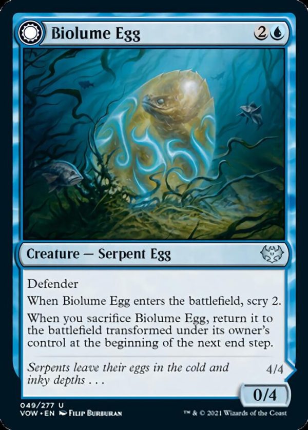 Biolume Egg    Biolume Serpent [Innistrad: Crimson Vow] Online