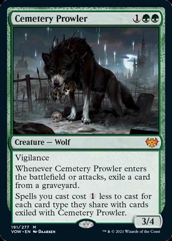 Cemetery Prowler [Innistrad: Crimson Vow] Sale