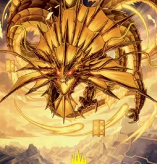 Ao, the Dawn Sky 2 Art Card (Gold-Stamped Signature) [Kamigawa: Neon Dynasty Art Series] Online Hot Sale