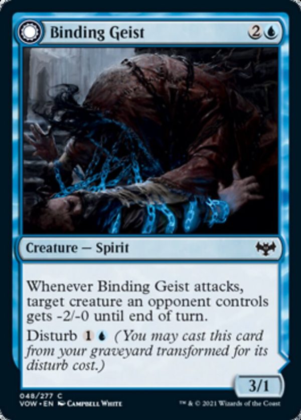 Binding Geist    Spectral Binding [Innistrad: Crimson Vow] Online now