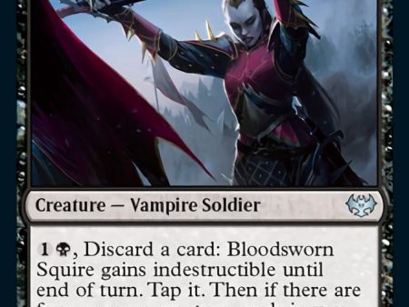 Bloodsworn Squire    Bloodsworn Knight [Innistrad: Crimson Vow] Online Hot Sale