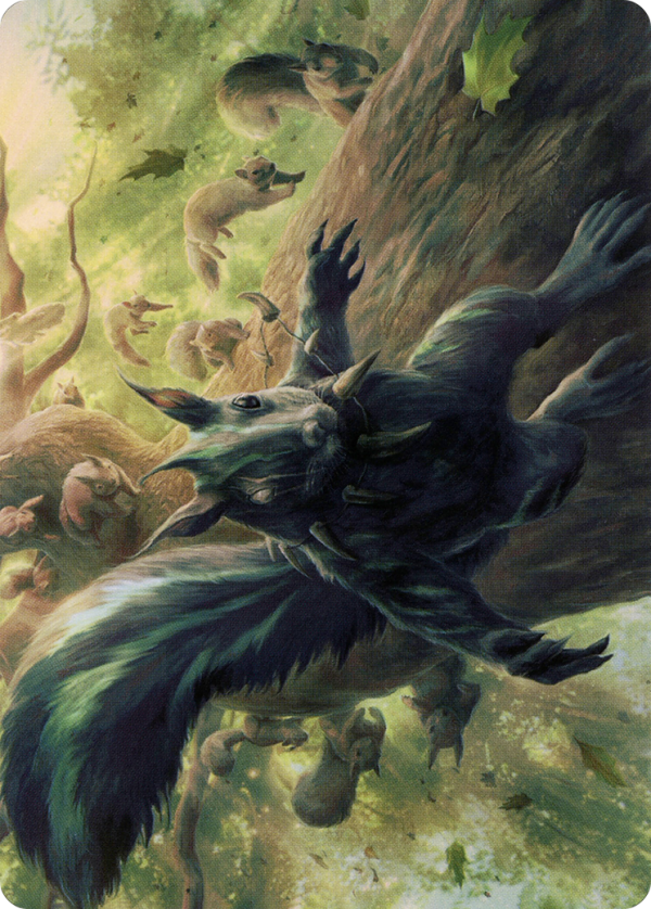 Chatterfang, Squirrel General Art Card (68) [Modern Horizons 2 Art Series] For Sale