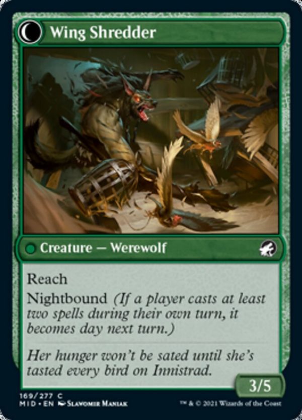 Bird Admirer    Wing Shredder [Innistrad: Midnight Hunt] Supply