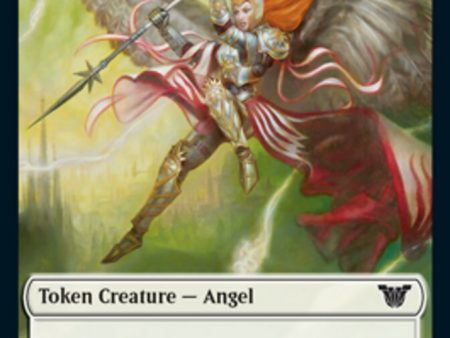 Angel    Elephant Double-Sided Token [Kamigawa: Neon Dynasty Commander Tokens] Supply