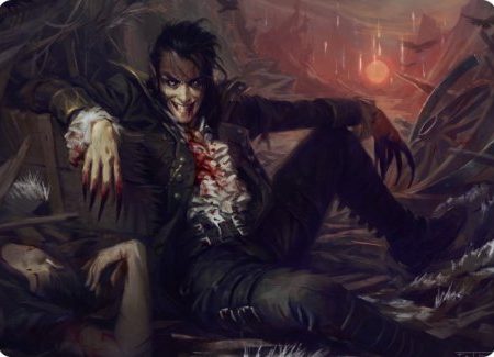 Arrogant Outlaw Art Card [Innistrad: Midnight Hunt Art Series] For Sale