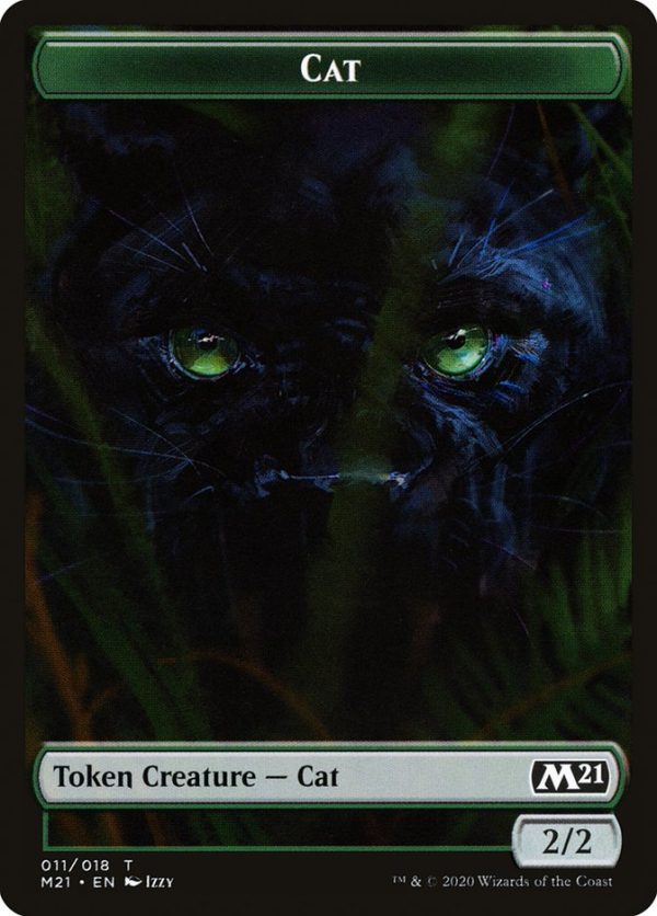 Angel    Cat (011) Double-Sided Token [Core Set 2021 Tokens] For Cheap