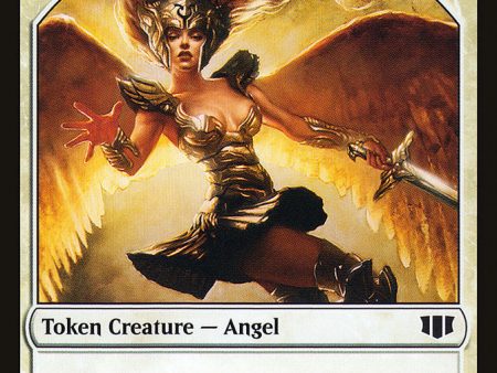 Angel    Cat Double-Sided Token [Commander 2014 Tokens] Online Hot Sale