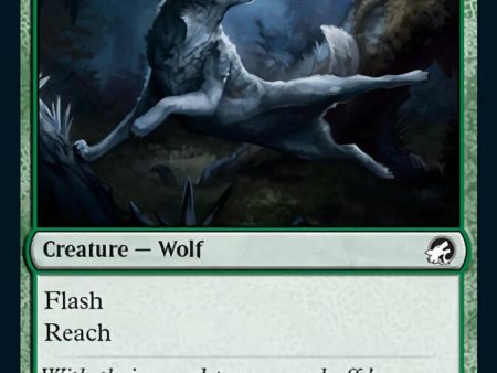 Bounding Wolf [Innistrad: Midnight Hunt] Online