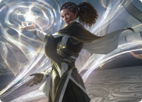 Clever Lumimancer Art Card [Strixhaven: School of Mages Art Series] Sale