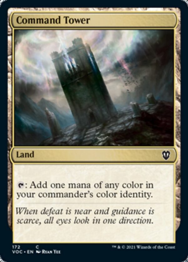 Command Tower [Innistrad: Crimson Vow Commander] Hot on Sale