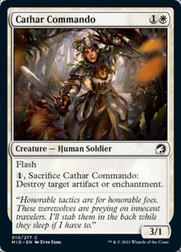 Cathar Commando [Innistrad: Midnight Hunt] Sale