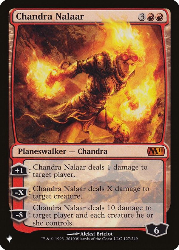 Chandra Nalaar [The List] Discount