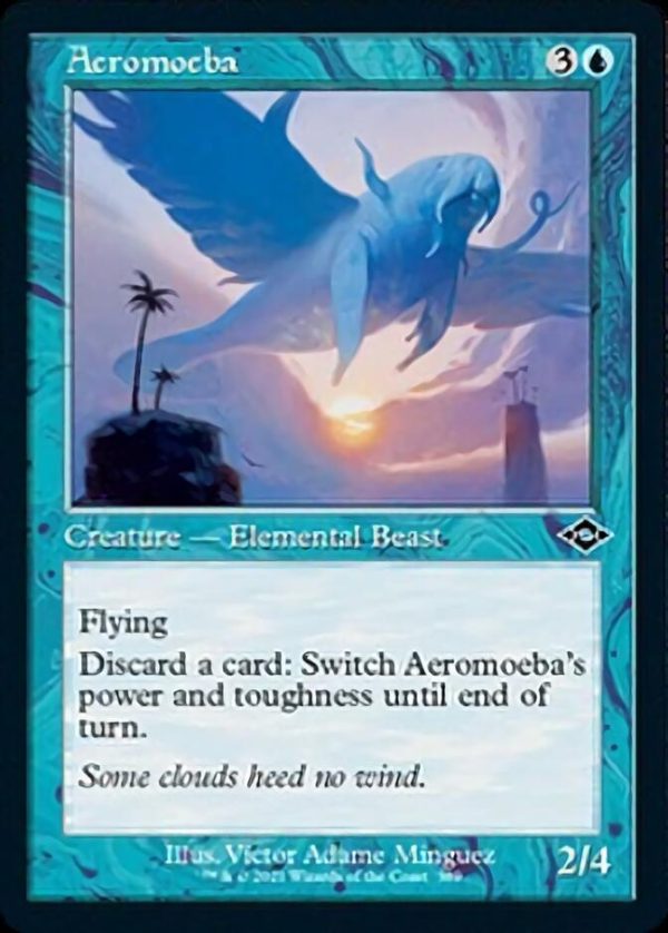 Aeromoeba (Retro Foil Etched) [Modern Horizons 2] Discount