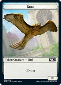 Bird    Treasure Double-Sided Token [Core Set 2021 Tokens] For Discount