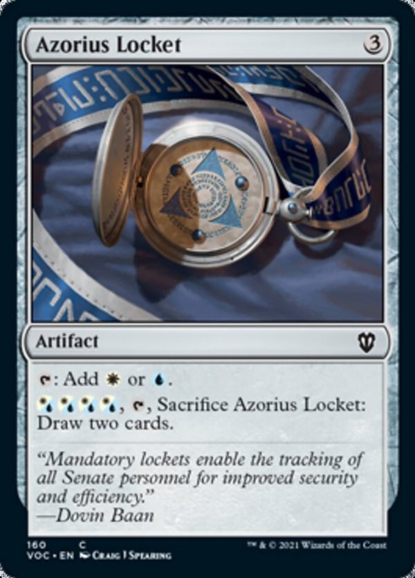 Azorius Locket [Innistrad: Crimson Vow Commander] Online