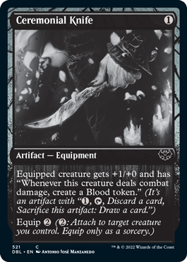 Ceremonial Knife [Innistrad: Double Feature] Online Hot Sale