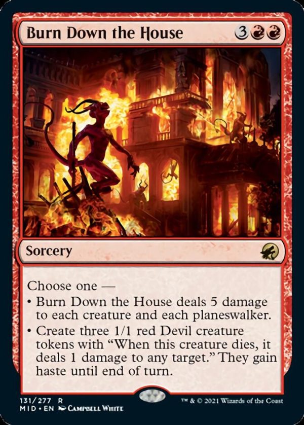 Burn Down the House [Innistrad: Midnight Hunt] Fashion