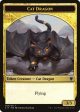 Cat Dragon    Dragon (007) Double-Sided Token [Commander 2017 Tokens] Supply