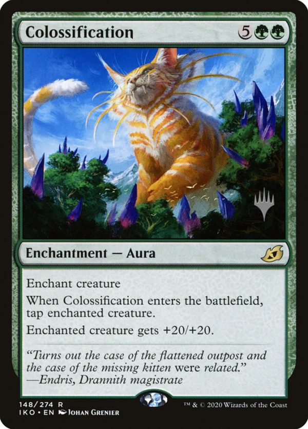 Colossification (Promo Pack) [Ikoria: Lair of Behemoths Promos] Discount