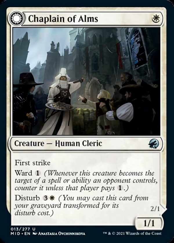 Chaplain of Alms    Chapel Shieldgeist [Innistrad: Midnight Hunt] Supply