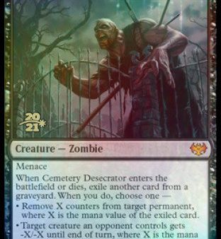 Cemetery Desecrator [Innistrad: Crimson Vow Prerelease Promos] Hot on Sale