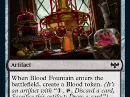 Blood Fountain [Innistrad: Crimson Vow] For Cheap