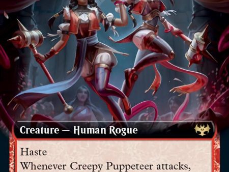 Creepy Puppeteer (Extended Art) [Innistrad: Crimson Vow] Supply