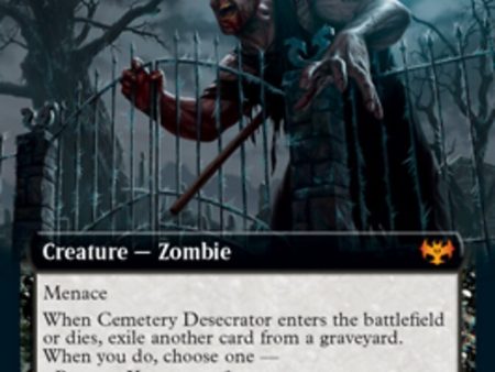 Cemetery Desecrator (Extended Art) [Innistrad: Crimson Vow] Hot on Sale