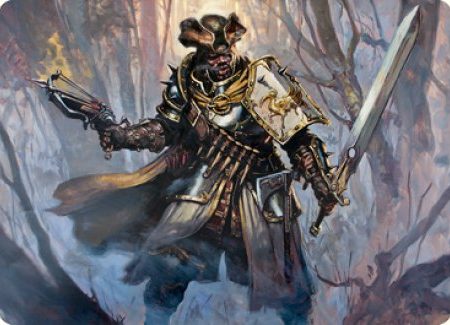 Brutal Cathar Art Card [Innistrad: Midnight Hunt Art Series] Sale