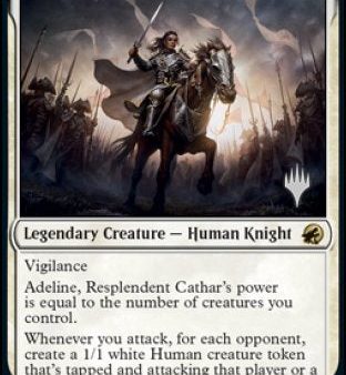 Adeline, Resplendent Cathar (Promo Pack) [Innistrad: Midnight Hunt Promos] Online now