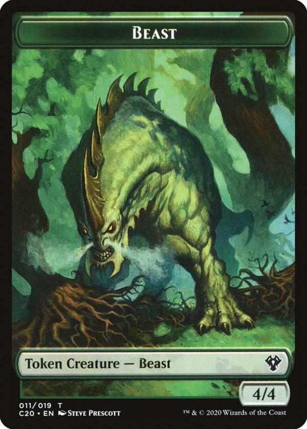 Bird Illusion    Beast (011) Double-Sided Token [Commander 2020 Tokens] For Cheap