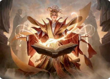 Augusta, Dean of Order Art Card [Strixhaven: School of Mages Art Series] Sale