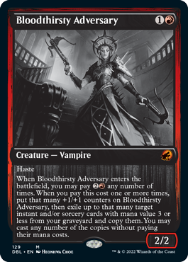 Bloodthirsty Adversary [Innistrad: Double Feature] For Cheap