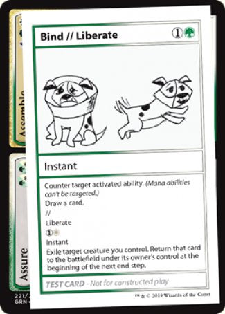 Bind    Liberate (2021 Edition) [Mystery Booster Playtest Cards] Discount