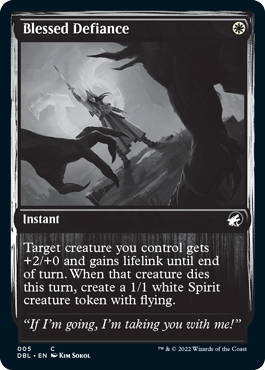 Blessed Defiance [Innistrad: Double Feature] Sale