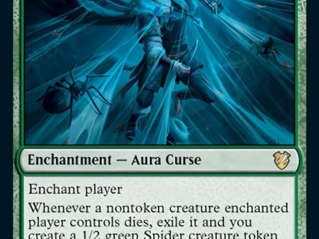 Curse of Clinging Webs [Innistrad: Midnight Hunt Commander] Sale