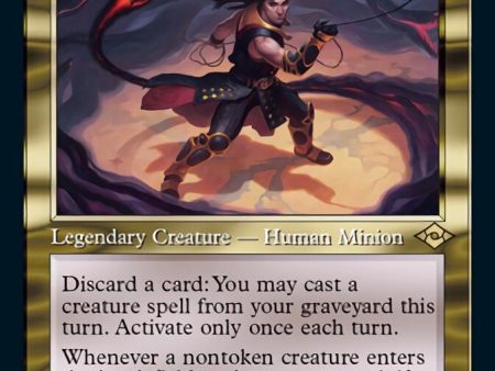 Chainer, Nightmare Adept (Retro Foil Etched) [Modern Horizons 2] Online