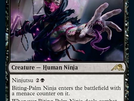 Biting-Palm Ninja [Kamigawa: Neon Dynasty] For Sale