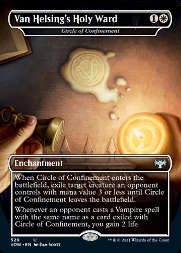 Circle of Confinement - Van Helsing s Holy Ward [Innistrad: Crimson Vow] Supply