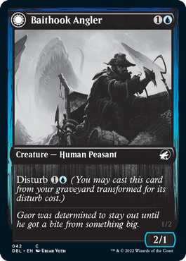 Baithook Angler    Hook-Haunt Drifter [Innistrad: Double Feature] Hot on Sale