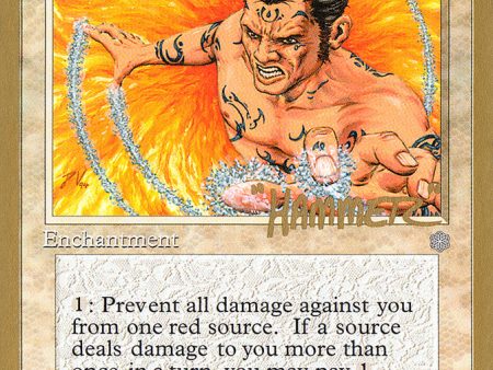 Circle of Protection: Red (Shawn  Hammer  Regnier) (SB) [Pro Tour Collector Set] Online