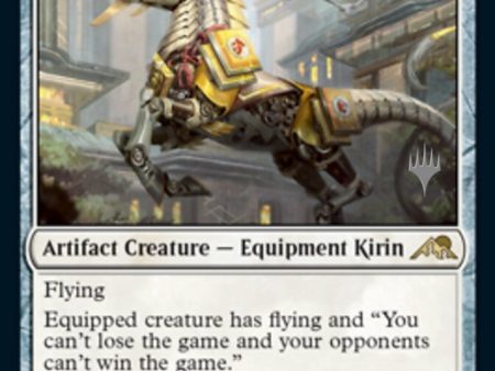 Cloudsteel Kirin (Promo Pack) [Kamigawa: Neon Dynasty Promos] Discount