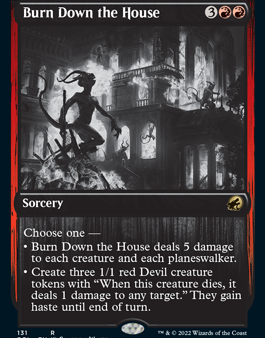 Burn Down the House [Innistrad: Double Feature] For Sale