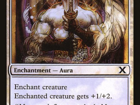 Holy Strength (Premium Foil) [Tenth Edition] Supply