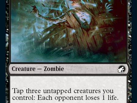 Siege Zombie [Innistrad: Midnight Hunt] Online Hot Sale