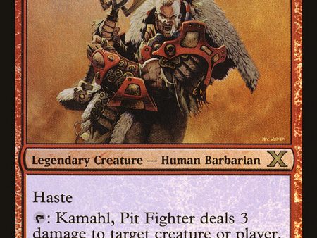 Kamahl, Pit Fighter (Premium Foil) [Tenth Edition] on Sale