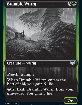 Bramble Wurm [Innistrad: Double Feature] Hot on Sale