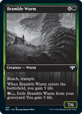 Bramble Wurm [Innistrad: Double Feature] Hot on Sale