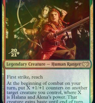 Halana and Alena, Partners [Innistrad: Crimson Vow Prerelease Promos] Online